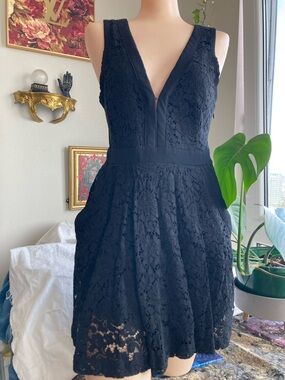 Free people LBD lovely in lace mini dress